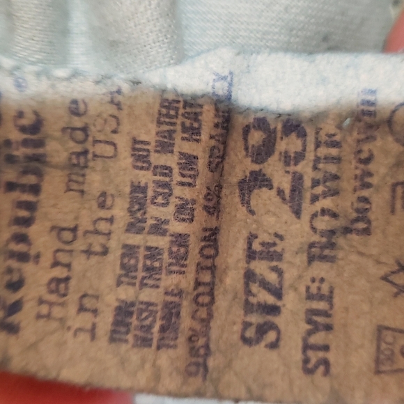 Rock & Republic Bowie Flare Denim Jeans Size 28 - Picture 7 of 8